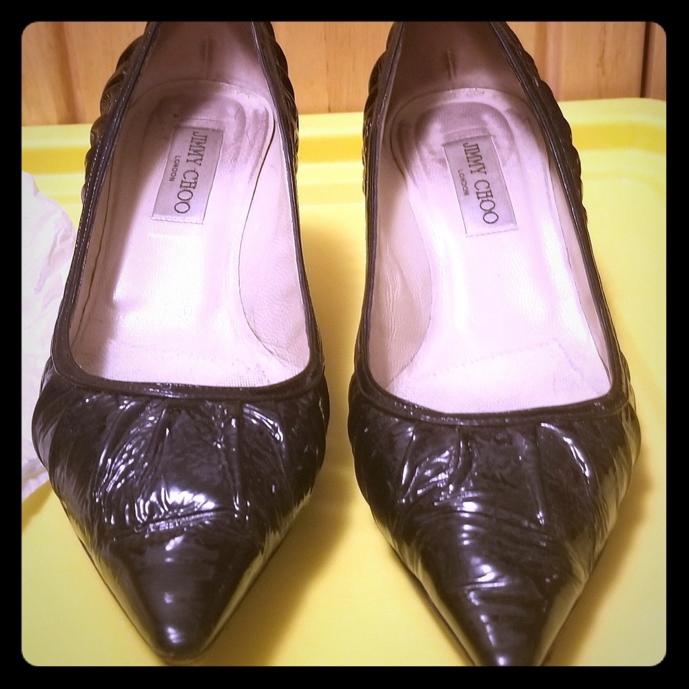Jimmy Choo black heels